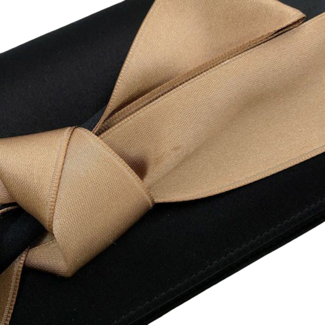 Chanel Satin Bow à rabat Pochette – GABY PARIS Authentique