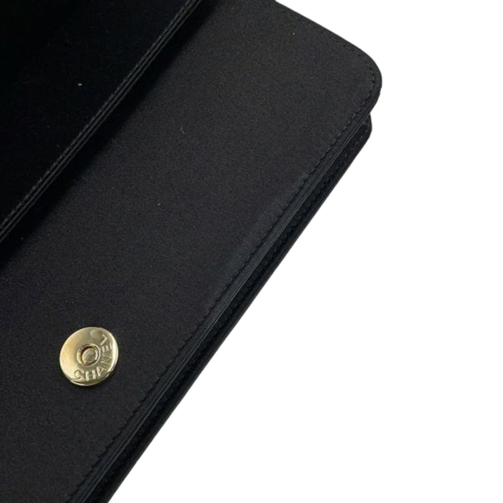 Chanel Satin Bow à rabat Pochette – GABY PARIS Authentique
