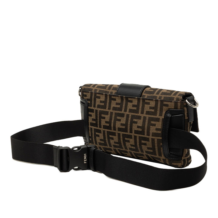 Fendi Zucca Toile Convertible Baguette Sac