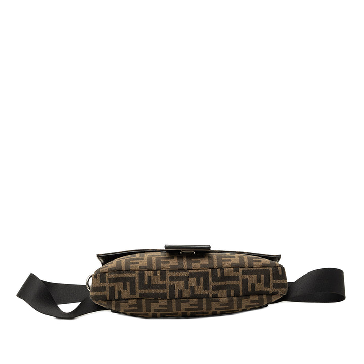 Fendi Zucca Toile Convertible Baguette Sac