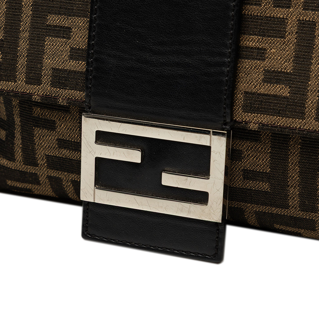 Fendi Zucca Toile Convertible Baguette Sac