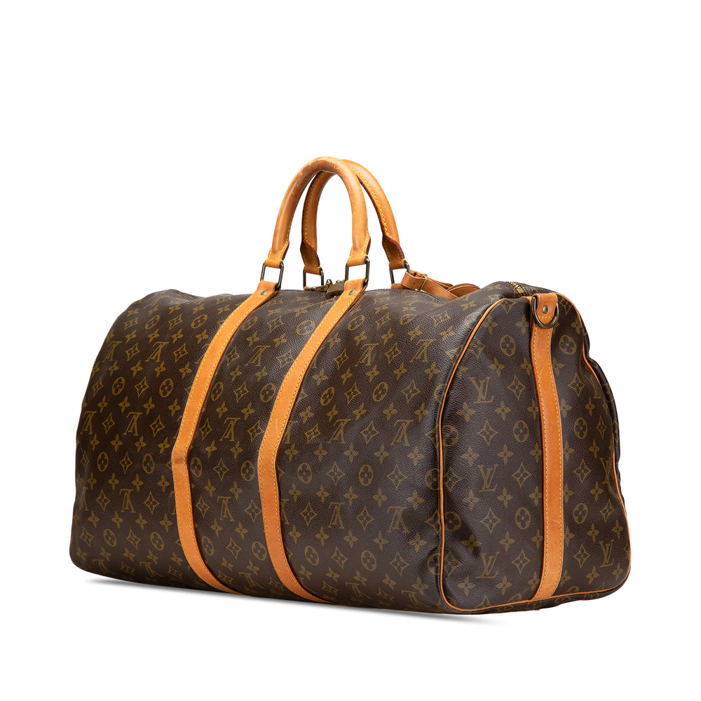 Monogram Keepall Bandouliere 55 Brown - Gaby Paris