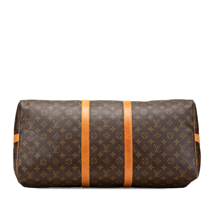 Monogram Keepall Bandouliere 55 Brown - Gaby Paris