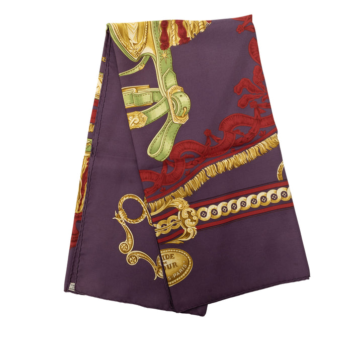 Bride de Cour Foulard 90 Violet