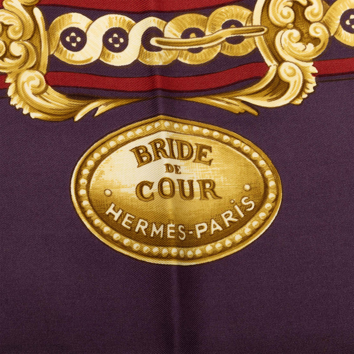 Bride de Cour Foulard 90 Violet