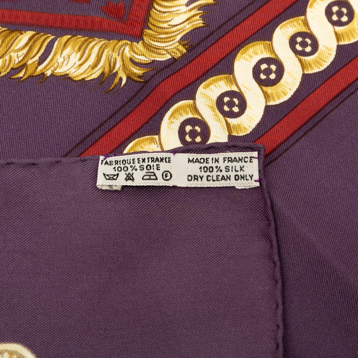 Bride de Cour Foulard 90 Violet