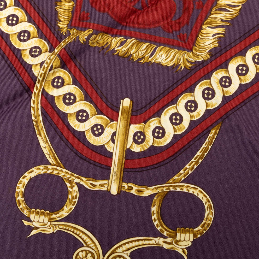 Bride de Cour Foulard 90 Violet