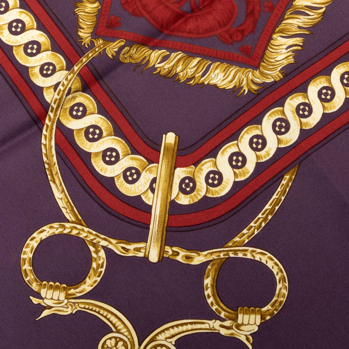 Bride de Cour Foulard 90 Violet