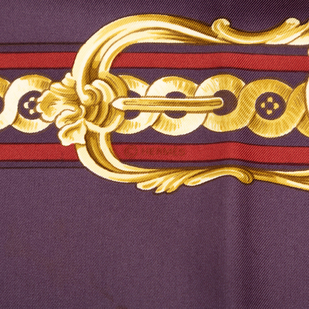Bride de Cour Foulard 90 Violet