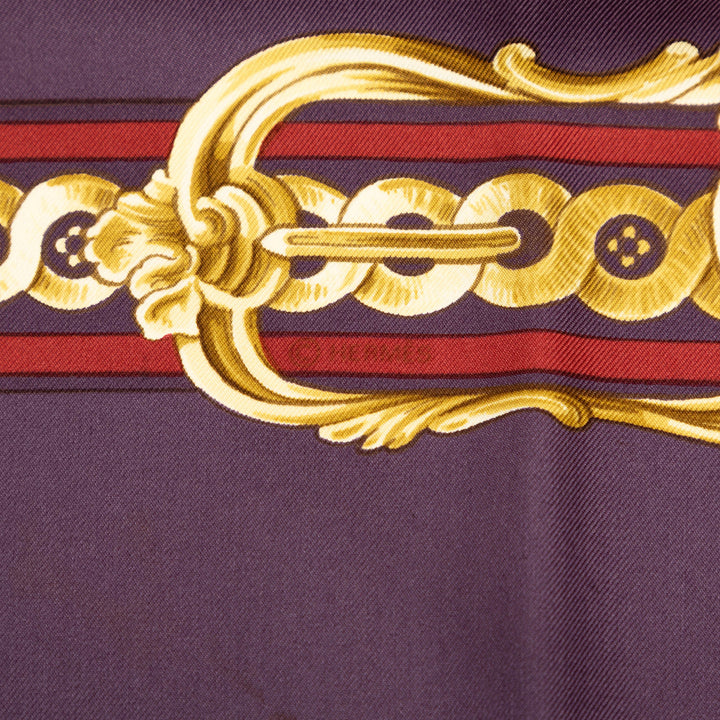 Bride de Cour Foulard 90 Violet