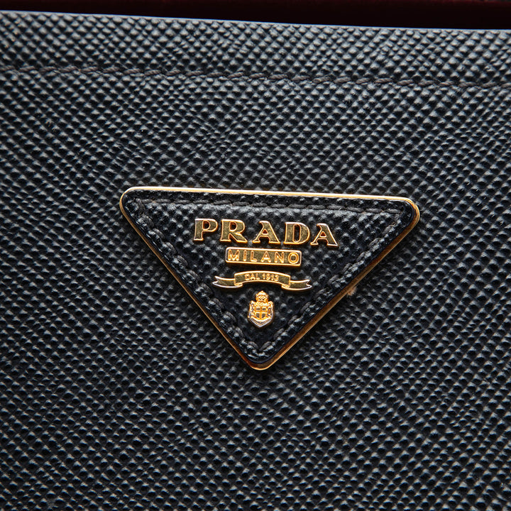 Prada Medium Saffiano Cuir Double Sac