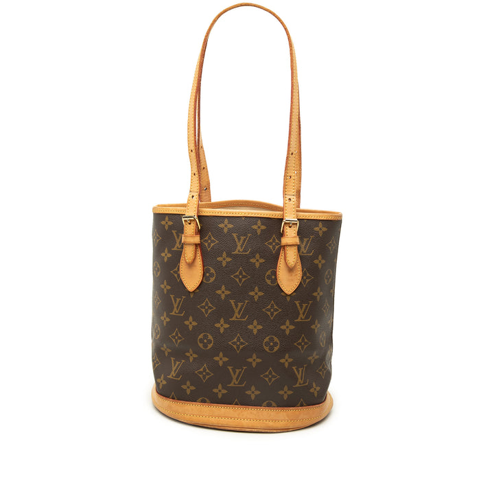 Louis Vuitton Sac seau Seau Monogram Marron – vue principale – GABY PARIS