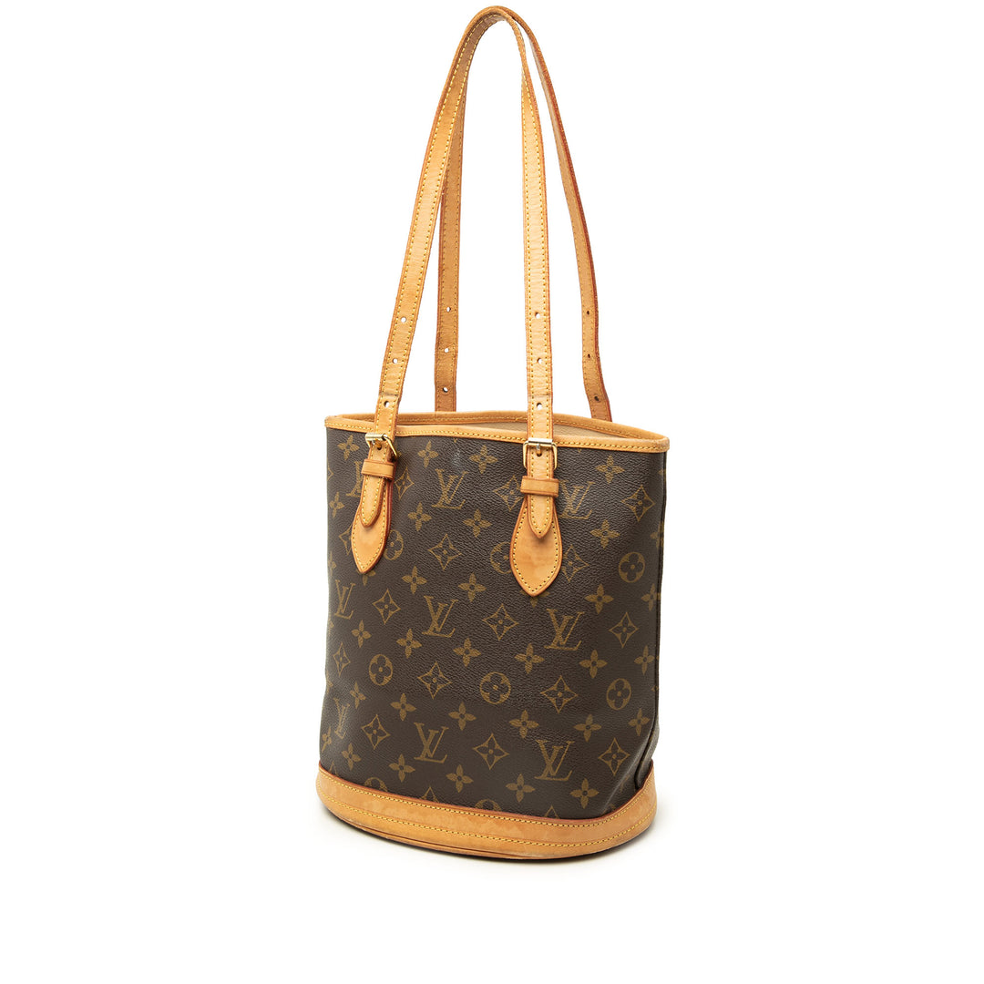 Louis Vuitton Sac seau Seau Monogram Marron – vue 2 – GABY PARIS