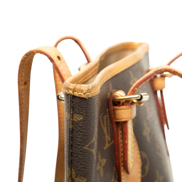 Louis Vuitton Sac seau Seau Monogram Marron – vue 7 – GABY PARIS