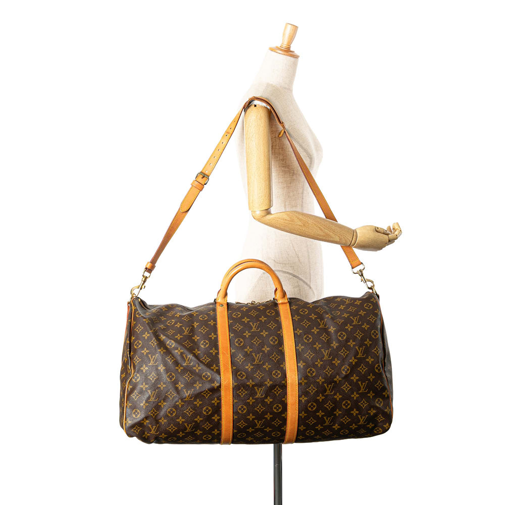 Monogram Keepall Bandouliere 60 Brown - Gaby Paris