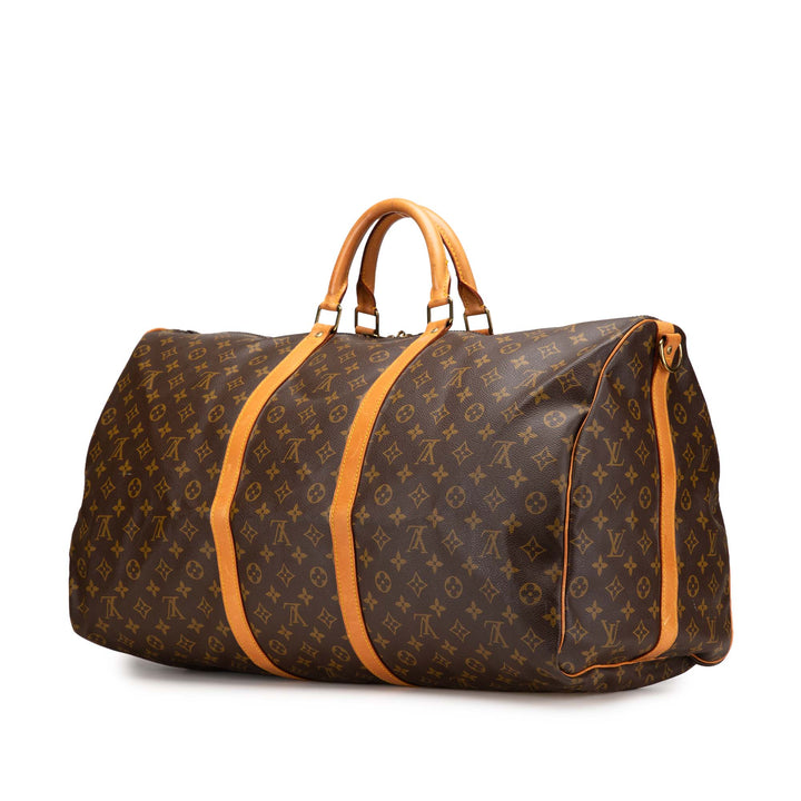 Monogram Keepall Bandouliere 60 Brown - Gaby Paris