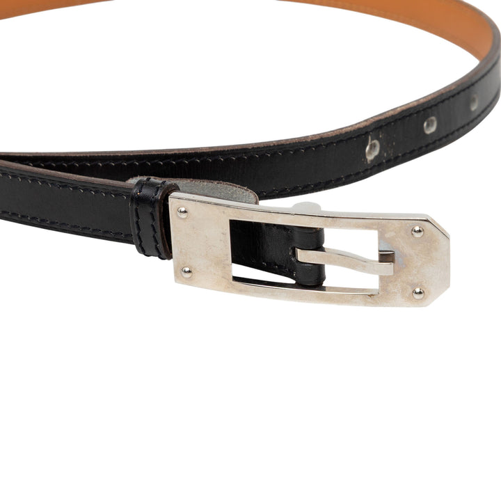 Box Veau Kelly Ardillon Ceinture Box Noir