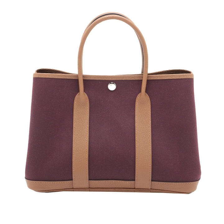 Hermès Toile Militaire and Negonda Garden Party 30 Violet