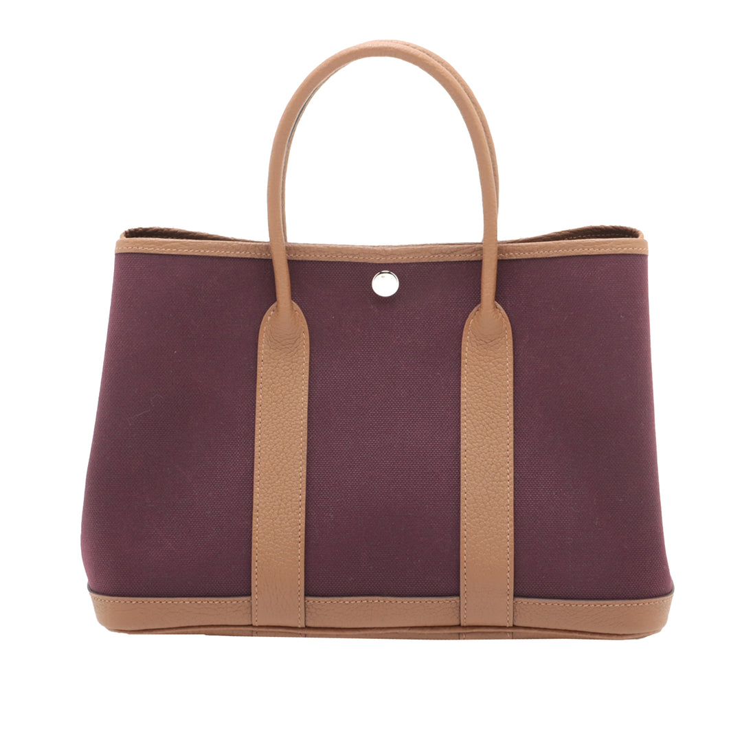 Hermès Toile Militaire and Negonda Garden Party 30 Violet
