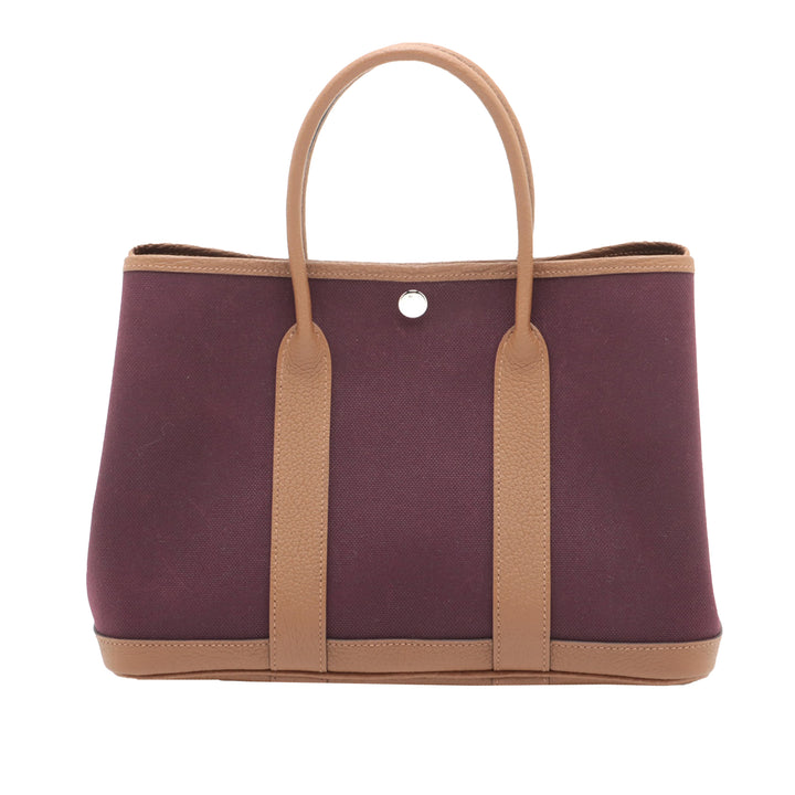 Hermès Toile Militaire and Negonda Garden Party 30 Violet