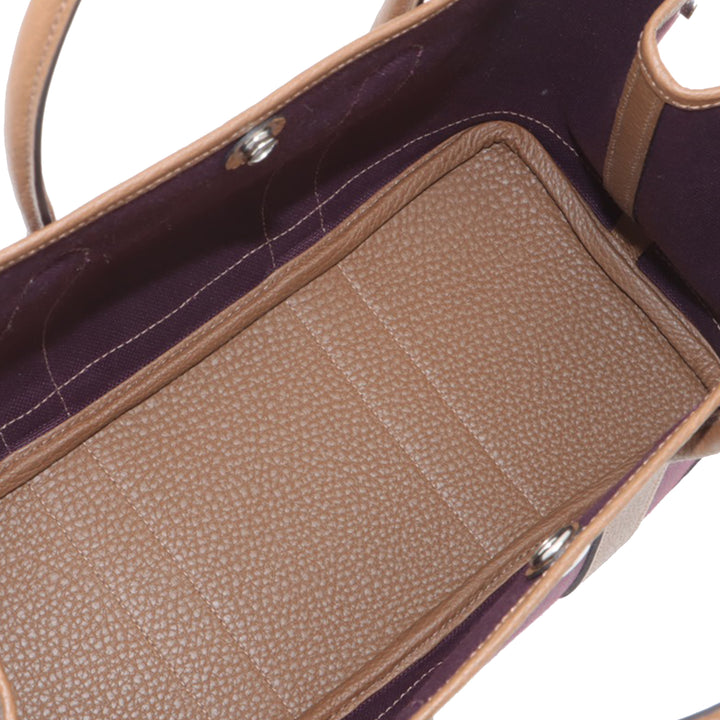 Hermès Toile Militaire and Negonda Garden Party 30 Violet