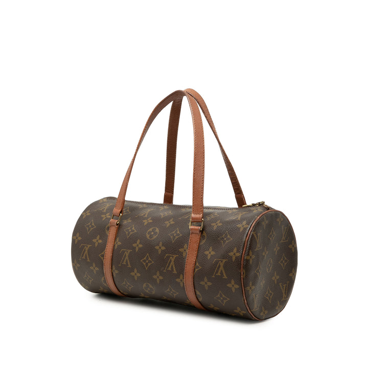 Papillon 30 Monogram Marron