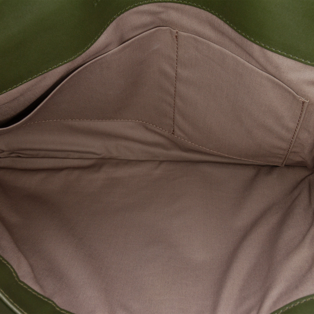 Intrecciato Pochette nappa Vert