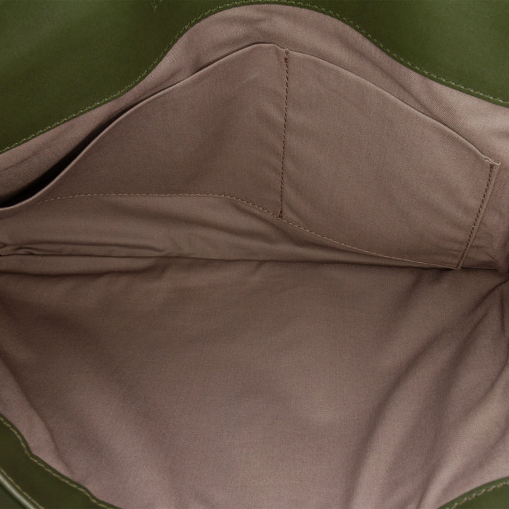 Intrecciato Pochette nappa Vert