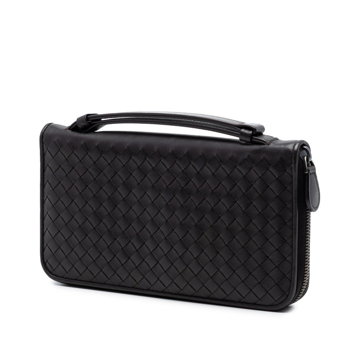 Bottega Veneta Nappa Intrecciato VN Travel Portefeuille organisateur
