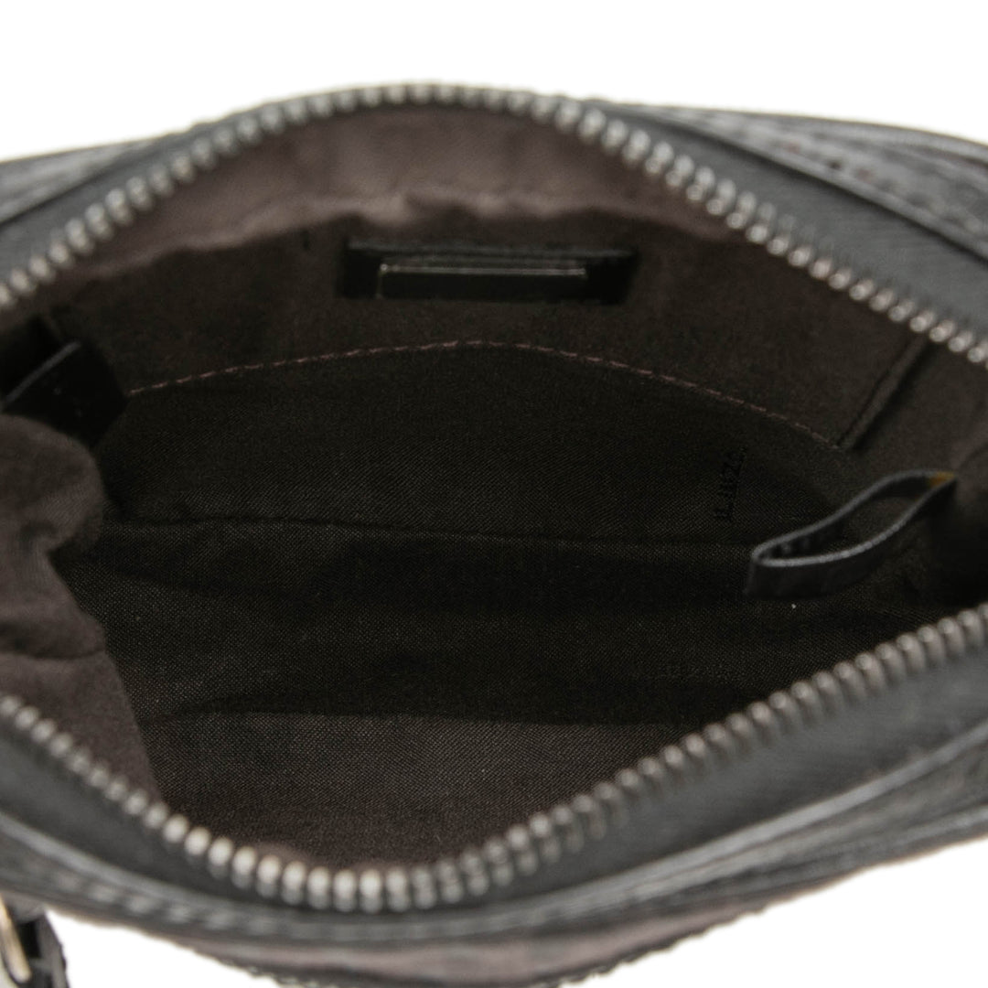 Fendi Zucchino Toile Sac porté croisé