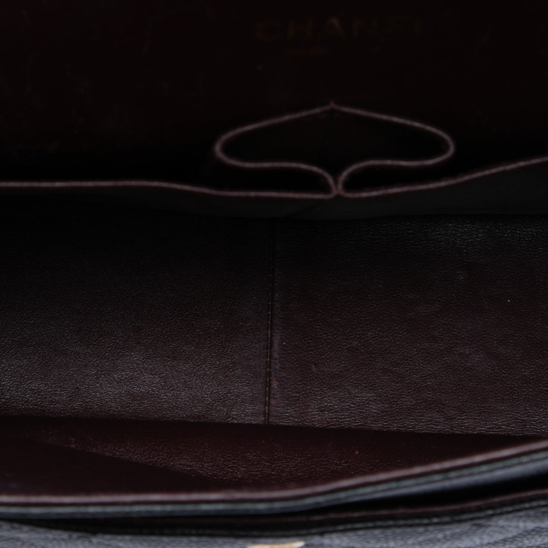 Chanel Jumbo Classic Caviar Double rabat