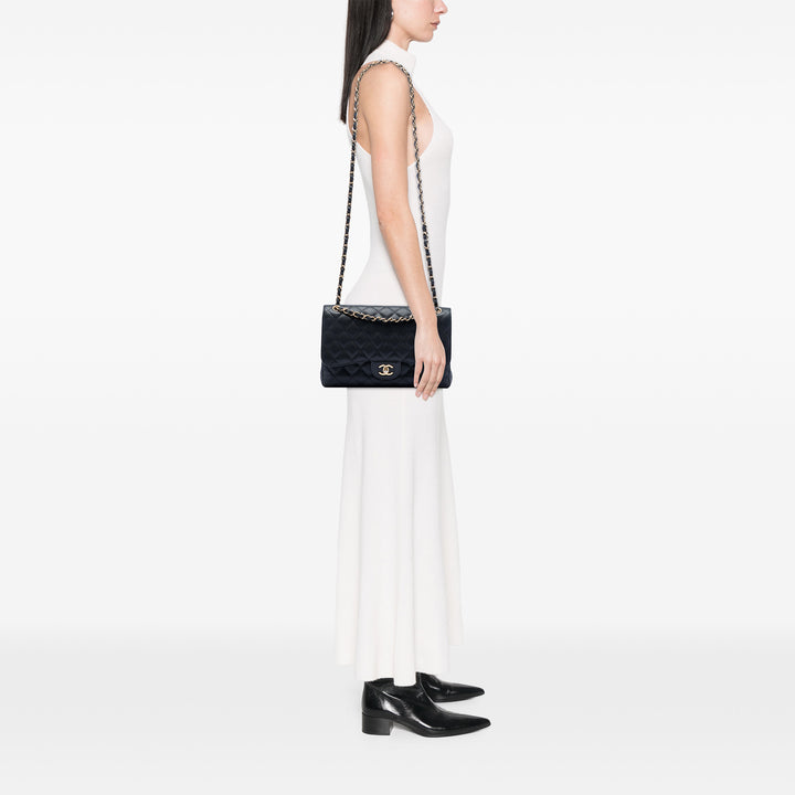Chanel Jumbo Classic Caviar Double rabat