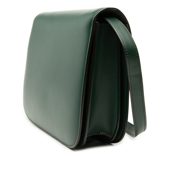 Classic Boîte Moyen Cuir de veau Vert