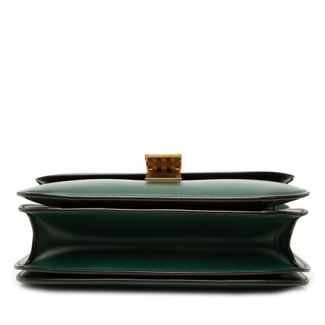 Classic Boîte Moyen Cuir de veau Vert