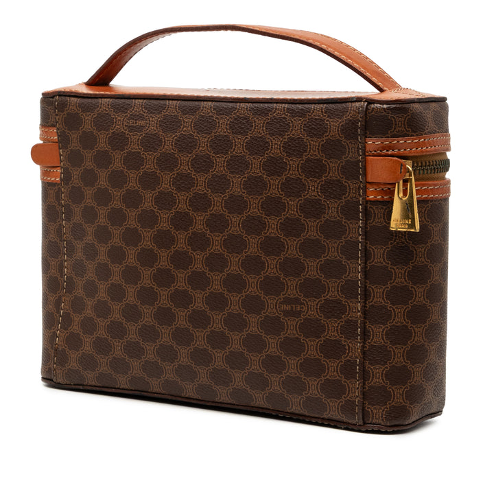Celine Macadam Vanity Toile enduite Marron