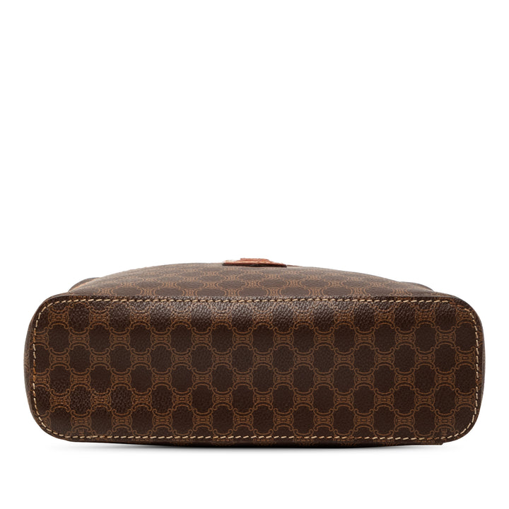 Celine Macadam Vanity Toile enduite Marron