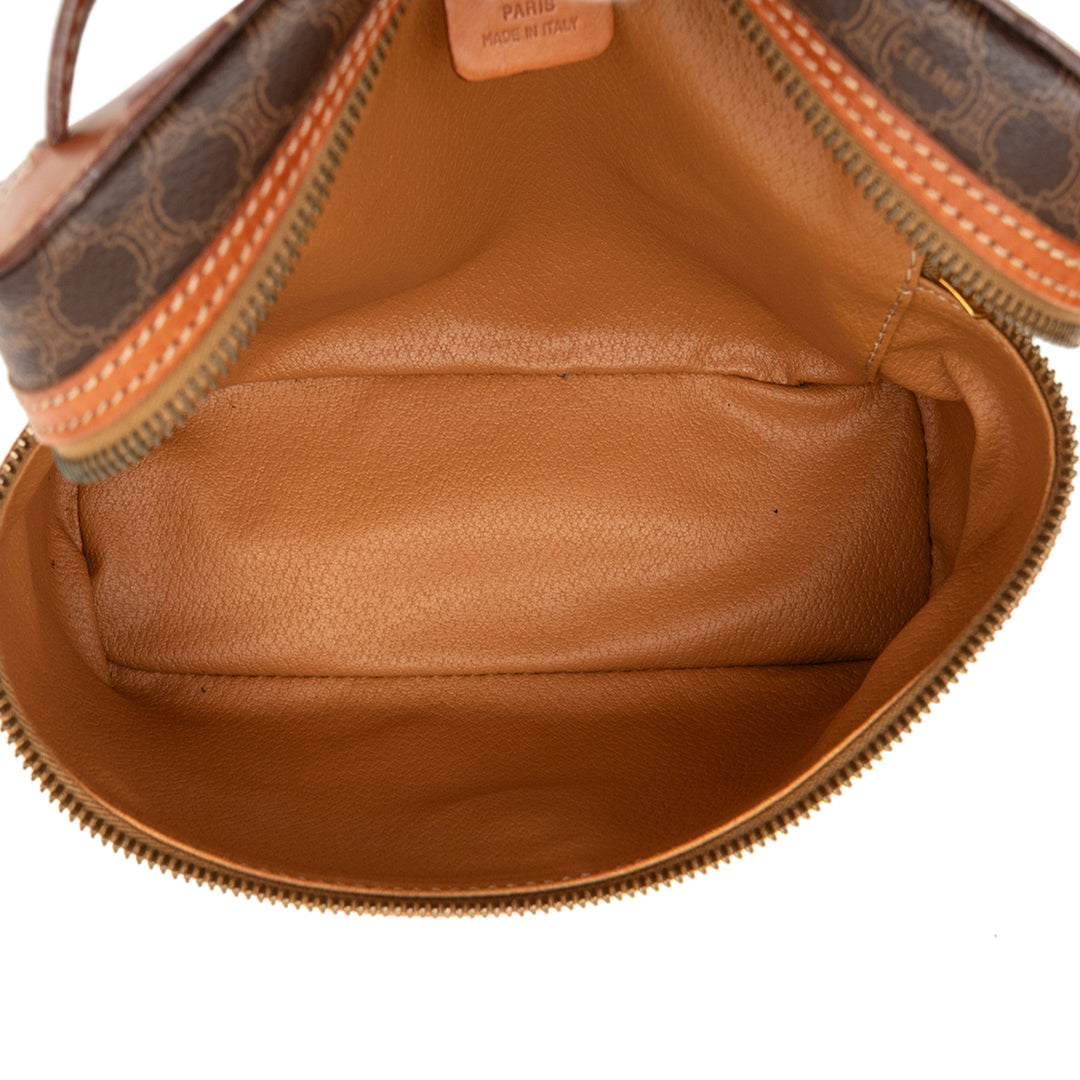 Celine Macadam Vanity Toile enduite Marron