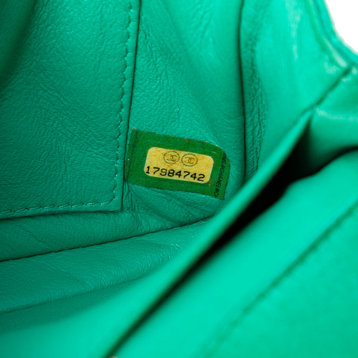 Classic Rectangulaire Rabat simple Extra Mini Vert