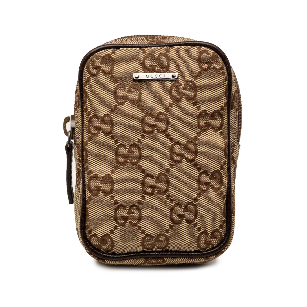 Gucci Pochette GG Cigarette Beige – vue principale – GABY PARIS