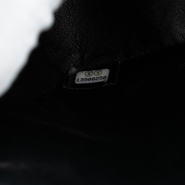Chanel Medium Classic Caviar Double rabat Noir