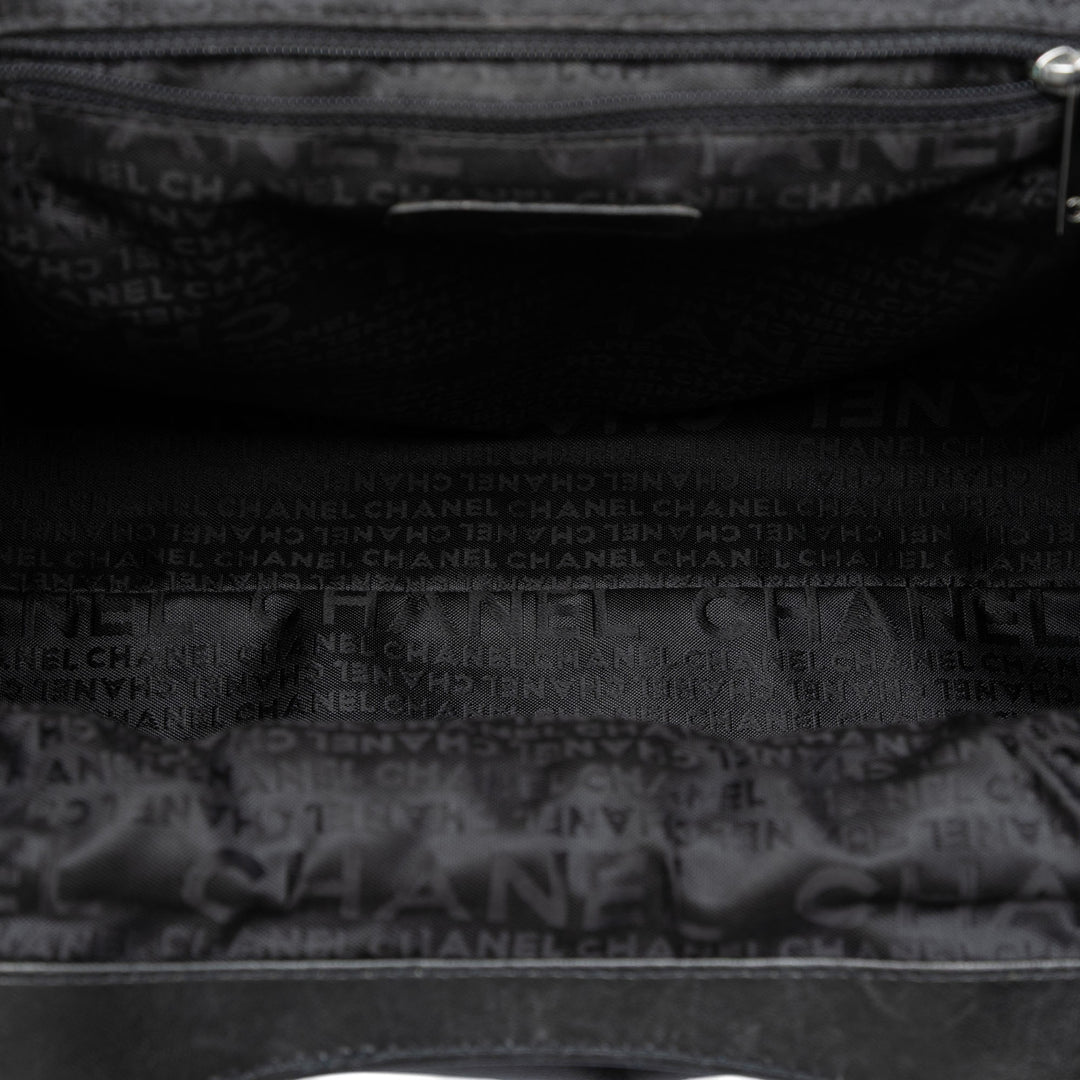 Chanel Cuir d’agneau Camellia anse supérieure Frame Sac