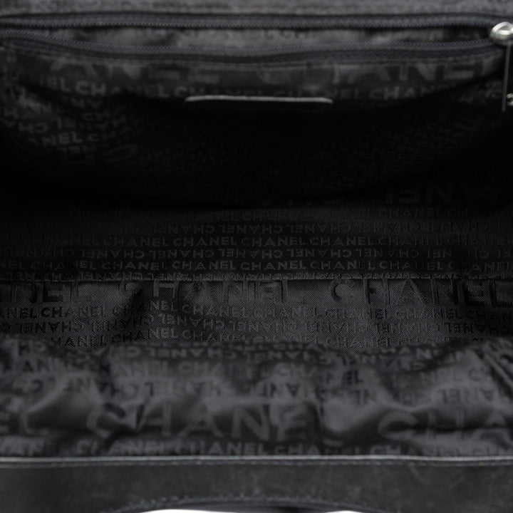 Chanel Cuir d’agneau Camellia anse supérieure Frame Sac