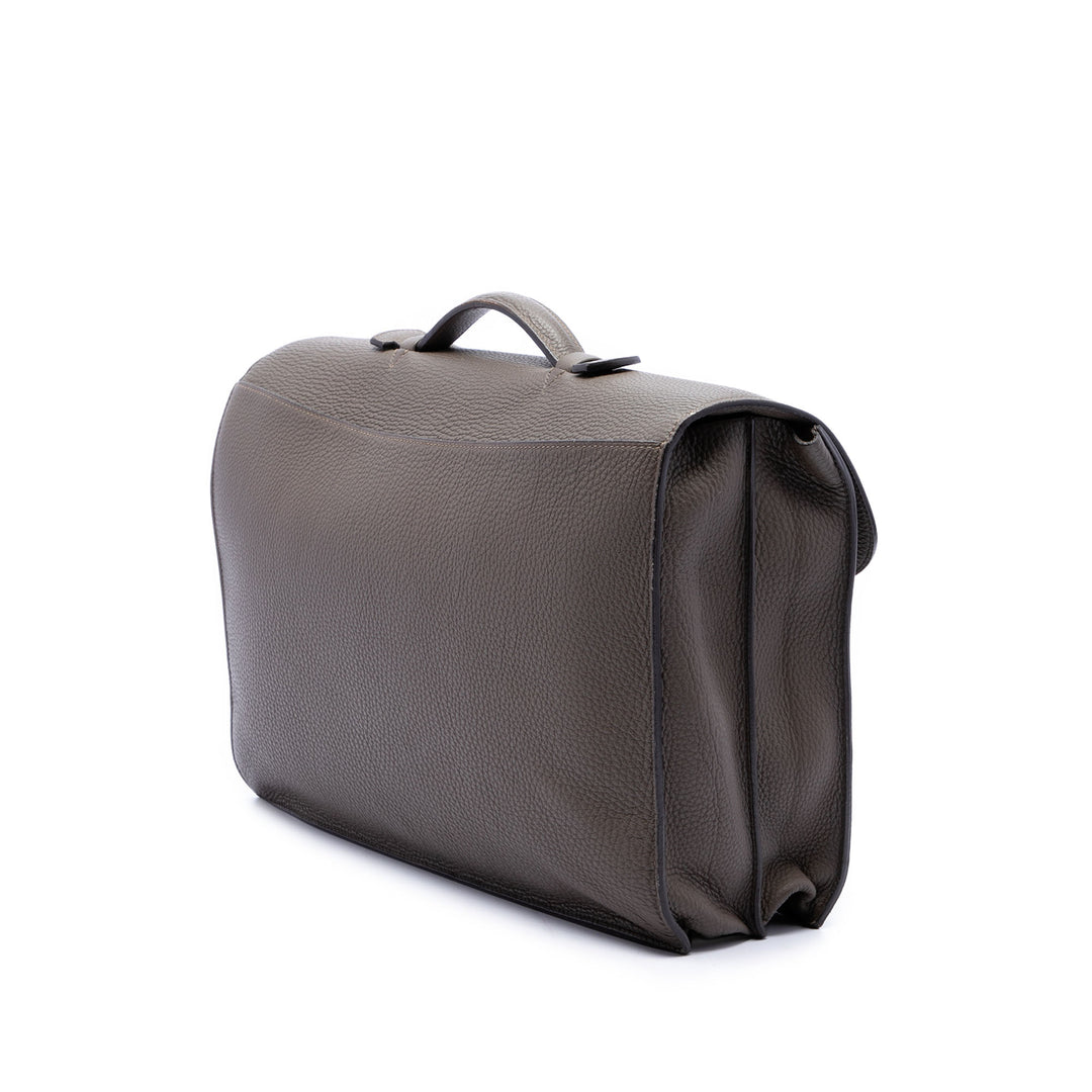 Hermès Porte-documents A Depeches 38 Togo Marron – vue 2 – GABY PARIS