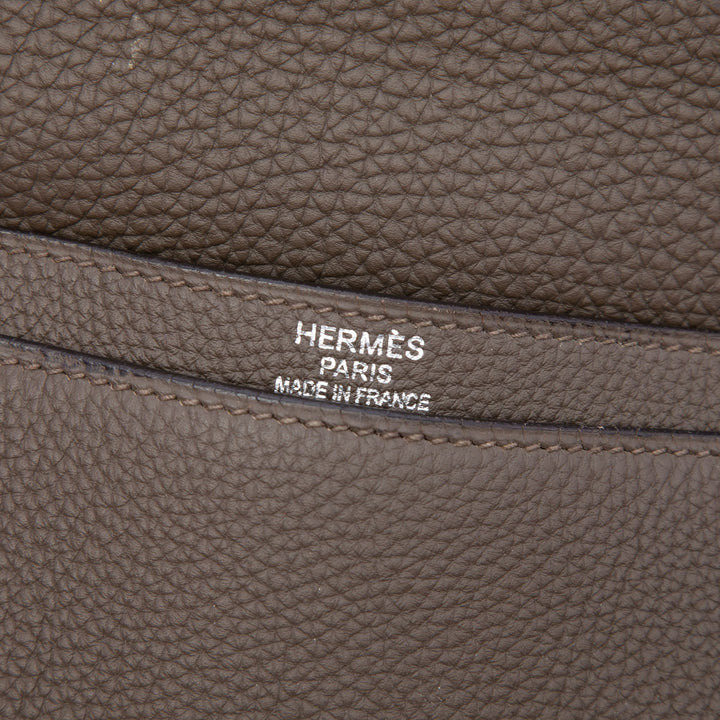 Hermès Porte-documents A Depeches 38 Togo Marron – vue 5 – GABY PARIS