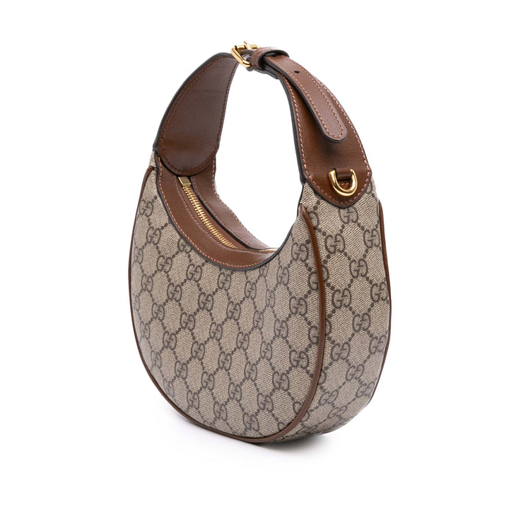 Half Moon Sac Mini GG Supreme Beige