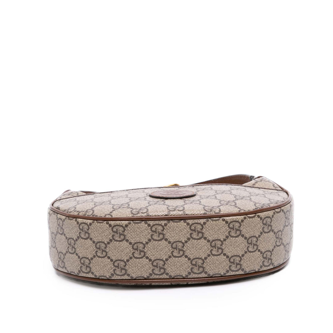 Half Moon Sac Mini GG Supreme Beige