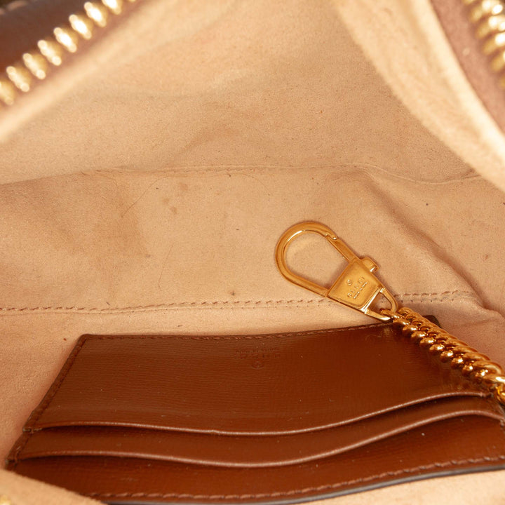 Half Moon Sac Mini GG Supreme Beige