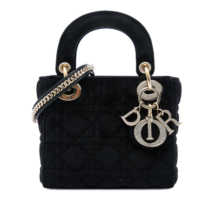 Lady Dior Cannage Mini Noir