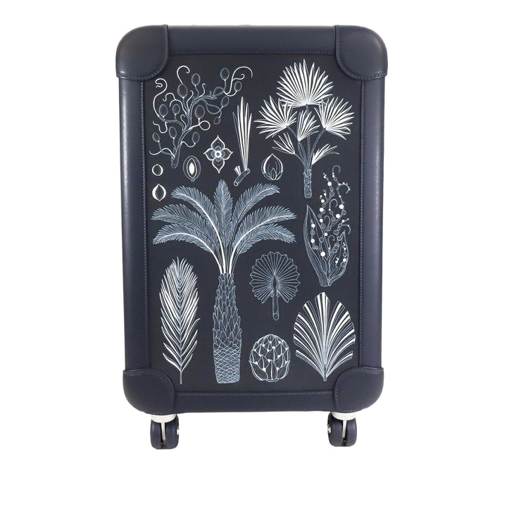 H Plume et Regate RMS Cabin Suitcase taurillon Noir