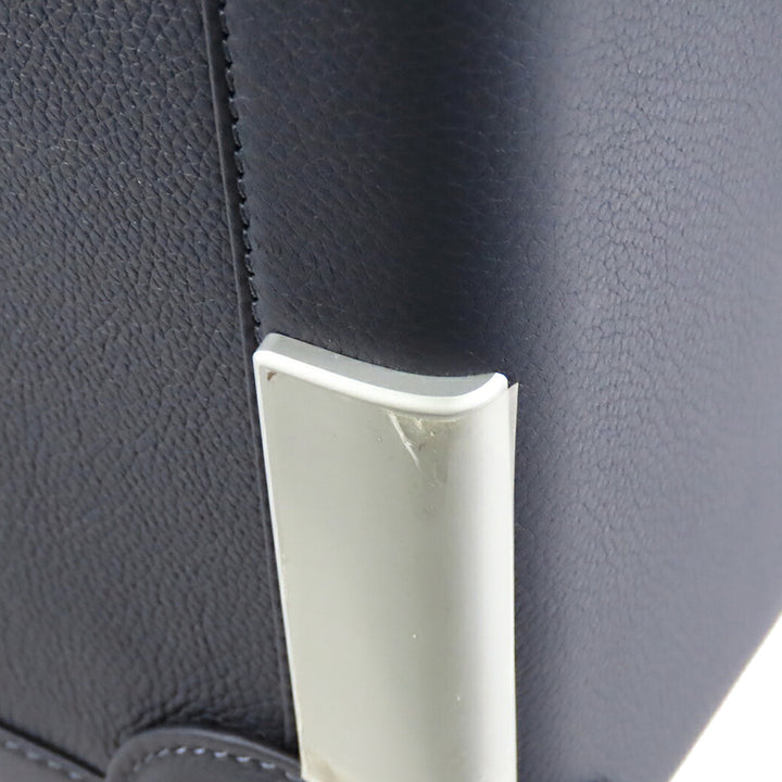 H Plume et Regate RMS Cabin Suitcase taurillon Noir
